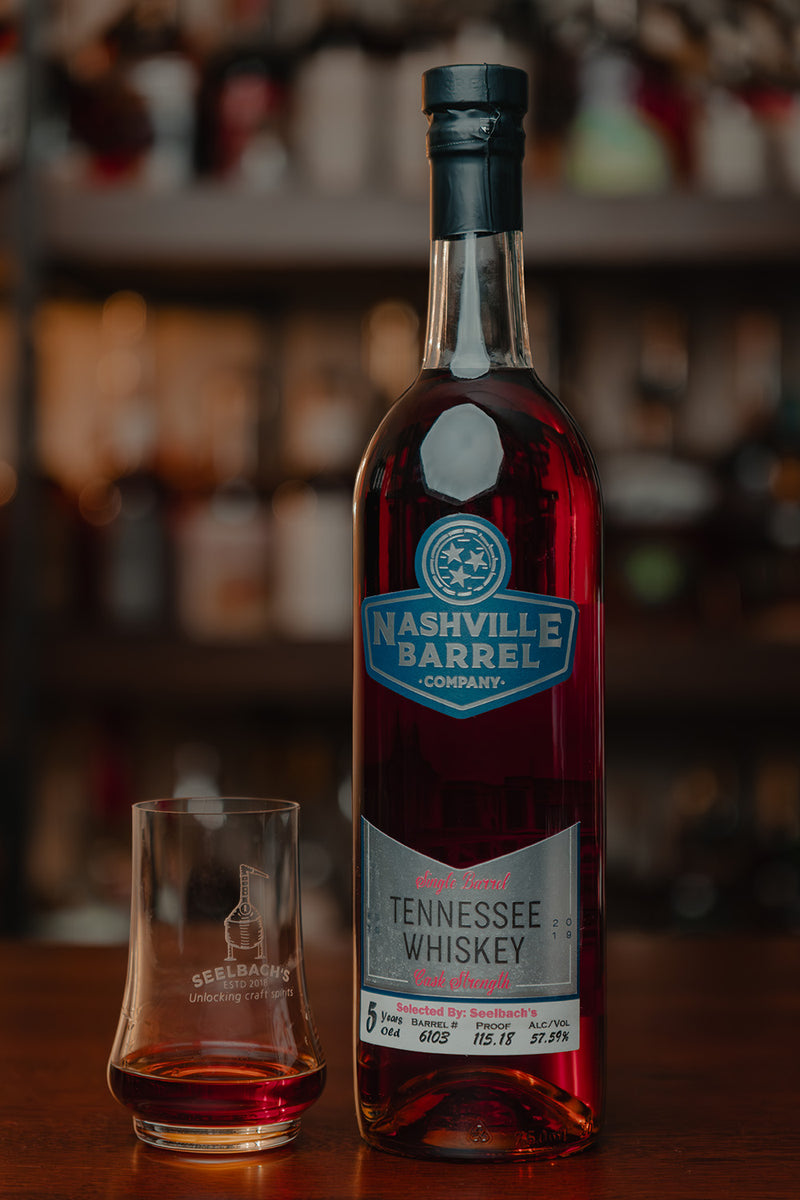 Nashville Barrel Co #6103 "Bacon Bits" 5-Year Tennessee Bourbon 115.8 proof - Selected by Seelbach's