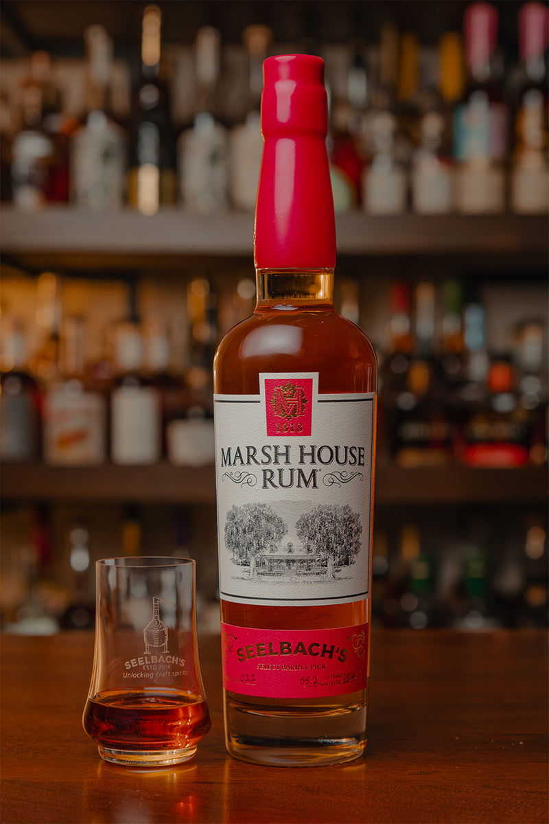 Marsh House Rum Single Barrel #13 111.2 proof - Selected by Seelbach's