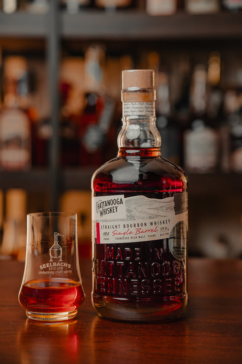 Chattanooga Whiskey Wheated Single Barrel #043021E 118.8 proof - Selected by Seelbach's