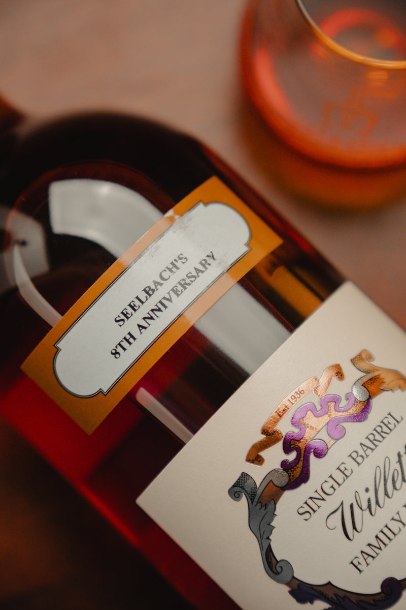 Willett Distillery 8-Year Single Barrel Bourbon 142.6 proof - Selected by Seelbach's