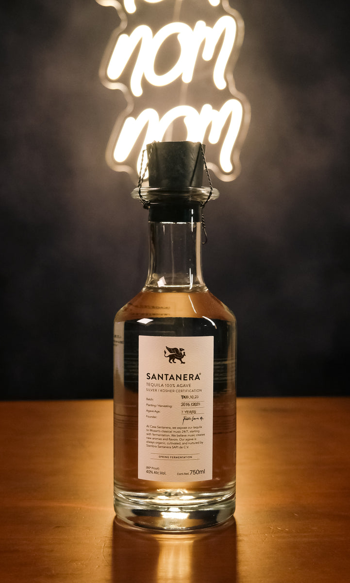 Santanera Kosher Blanco Tequila