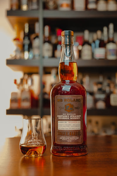 MB Roland Single Barrel Kentucky Straight Bourbon Whiskey #BO1A4E06-19 - Selected by Seelbach's