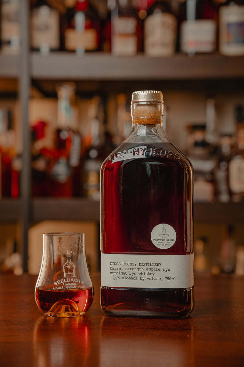 Kings County Distillery Rye Whiskey Empire Barrel Strength Winter 2025 - Selected by Seelbach's
