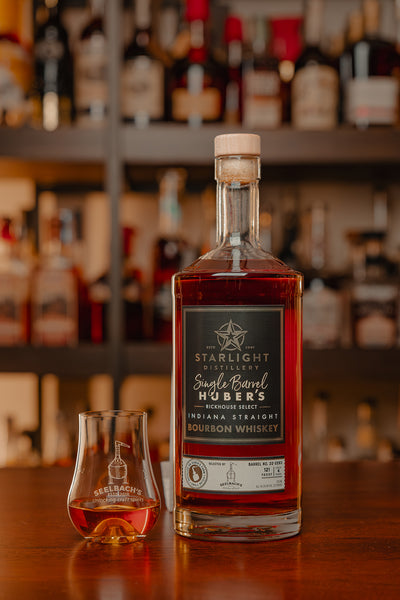 Starlight Distillery Single Barrel Bourbon Whiskey #22-2293 121 proof - Selected by Seelbach's