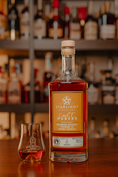 Starlight Distillery Honey Finished Bourbon Whiskey #22-2363 120.4 proof - Selected by Seelbach's