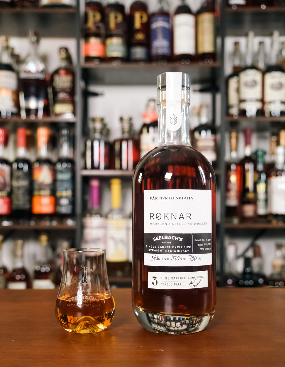 Far North Spirits Single Barrel Rye Whiskey Barrel# 21-0074 - Selected by Seelbach's