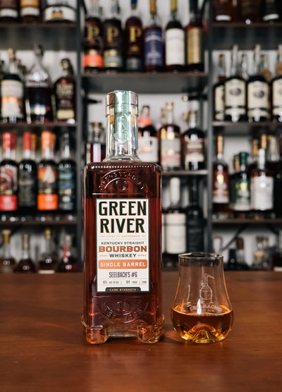 Green River Single Barrel Bourbon #F25-1664 122 proof - Selected by Seelbach's