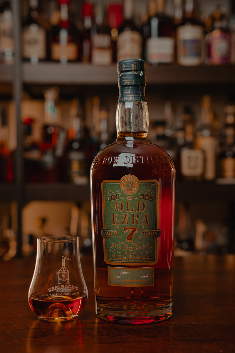 Old Ezra 7-Year Single Barrel Rye Whiskey 114 Proof - Selected by Seelbach's