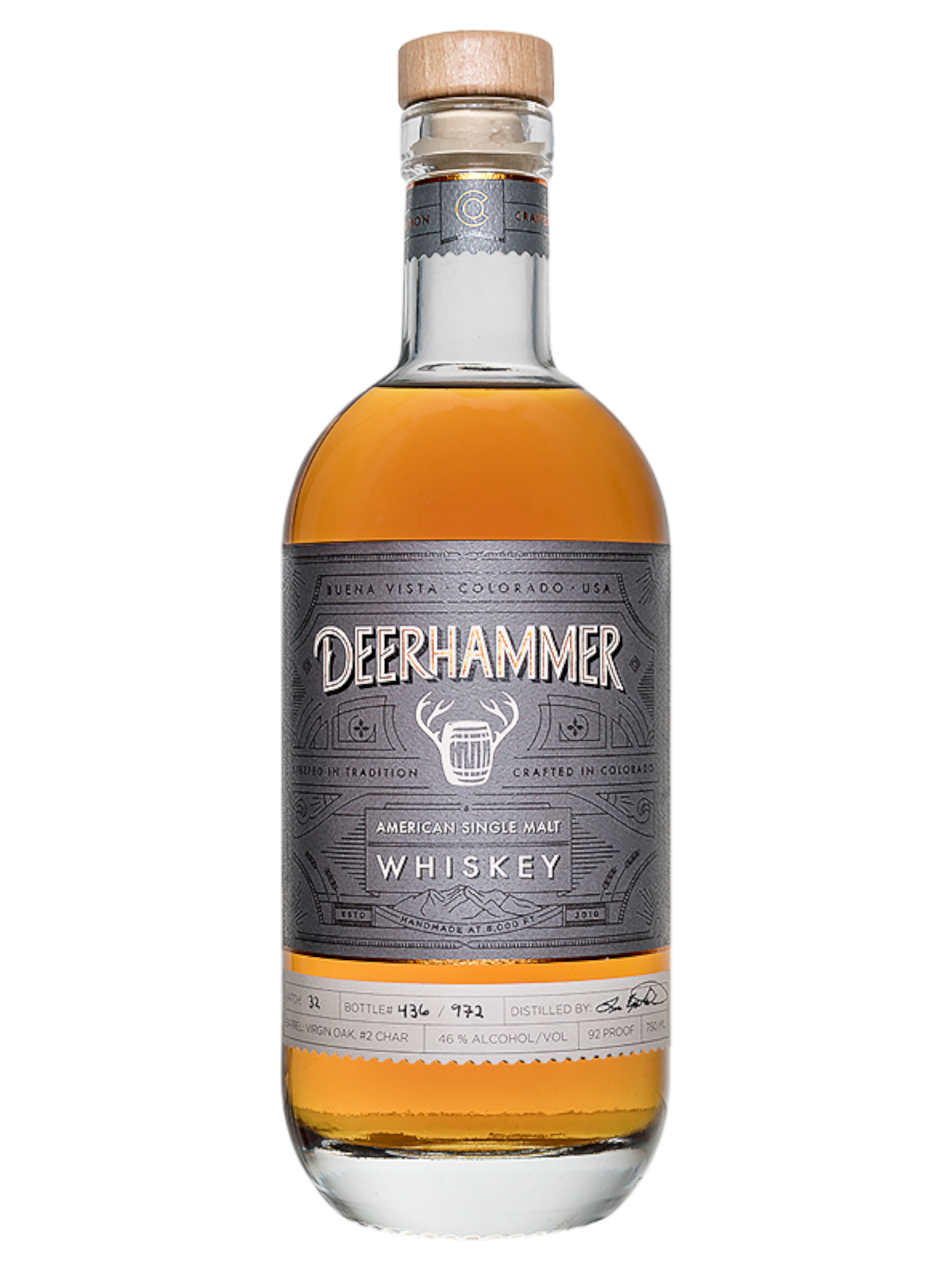 Deerhammer Progeny Series Vino Verso Single Maltのボトル画像