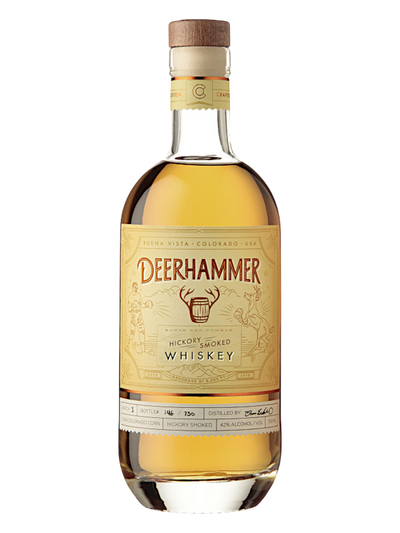 Deerhammer Cask Strength Hickory Smoked Whiskey