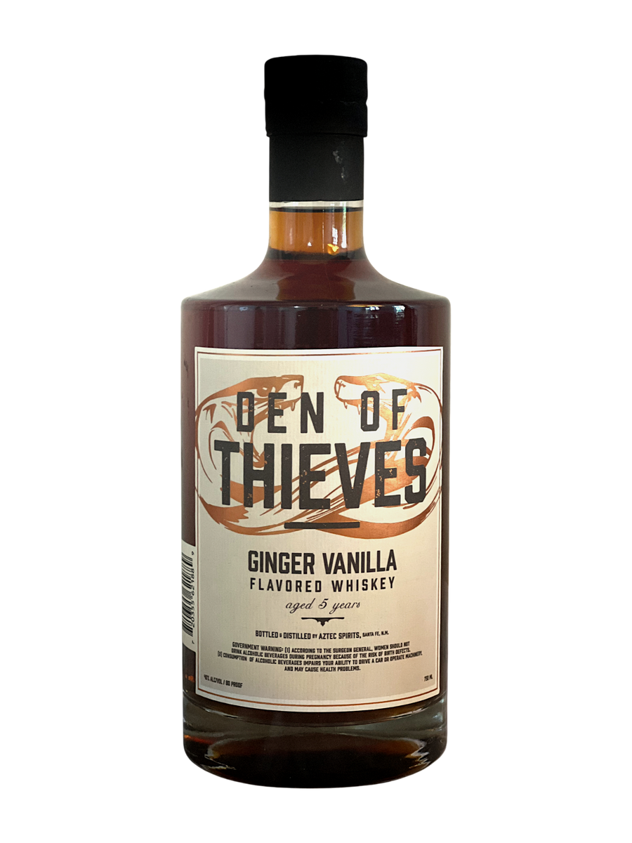 Den of Thieves Ginger Vanilla Flavored Whiskey