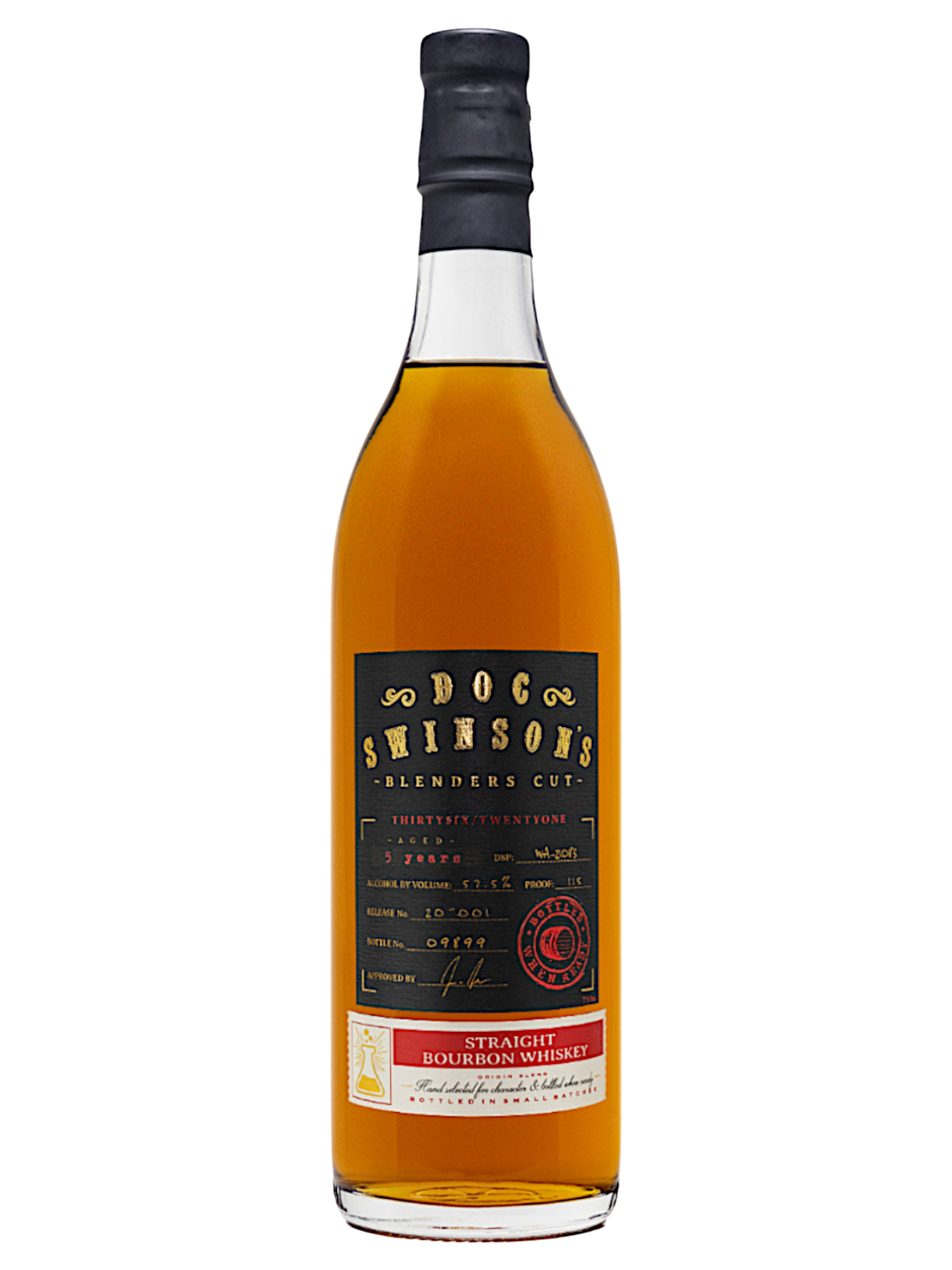 Doc Swinson's Alter Ego Solera Method Rye Whiskeyのボトル画像