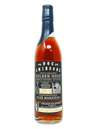 Doc Swinson's Single Barrel "Golden Hour" Rye #23-0147 104 proof - Selected by Fred Minnick