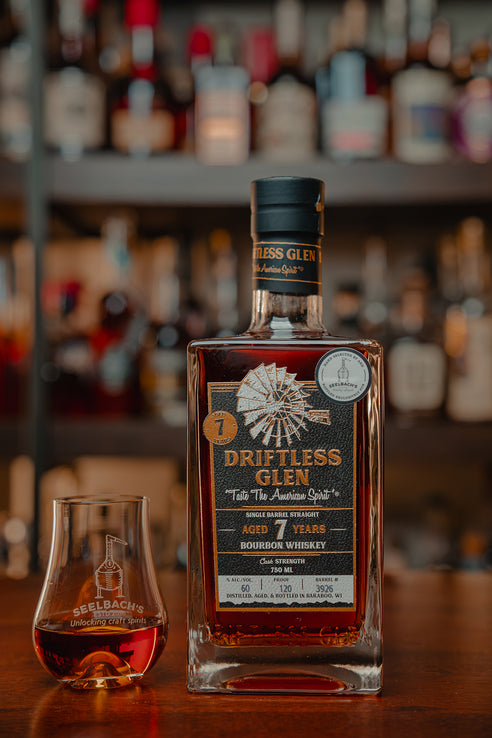 Driftless Glen Single Barrel Bourbon #3926 120 proof - Selected by Seelbach's