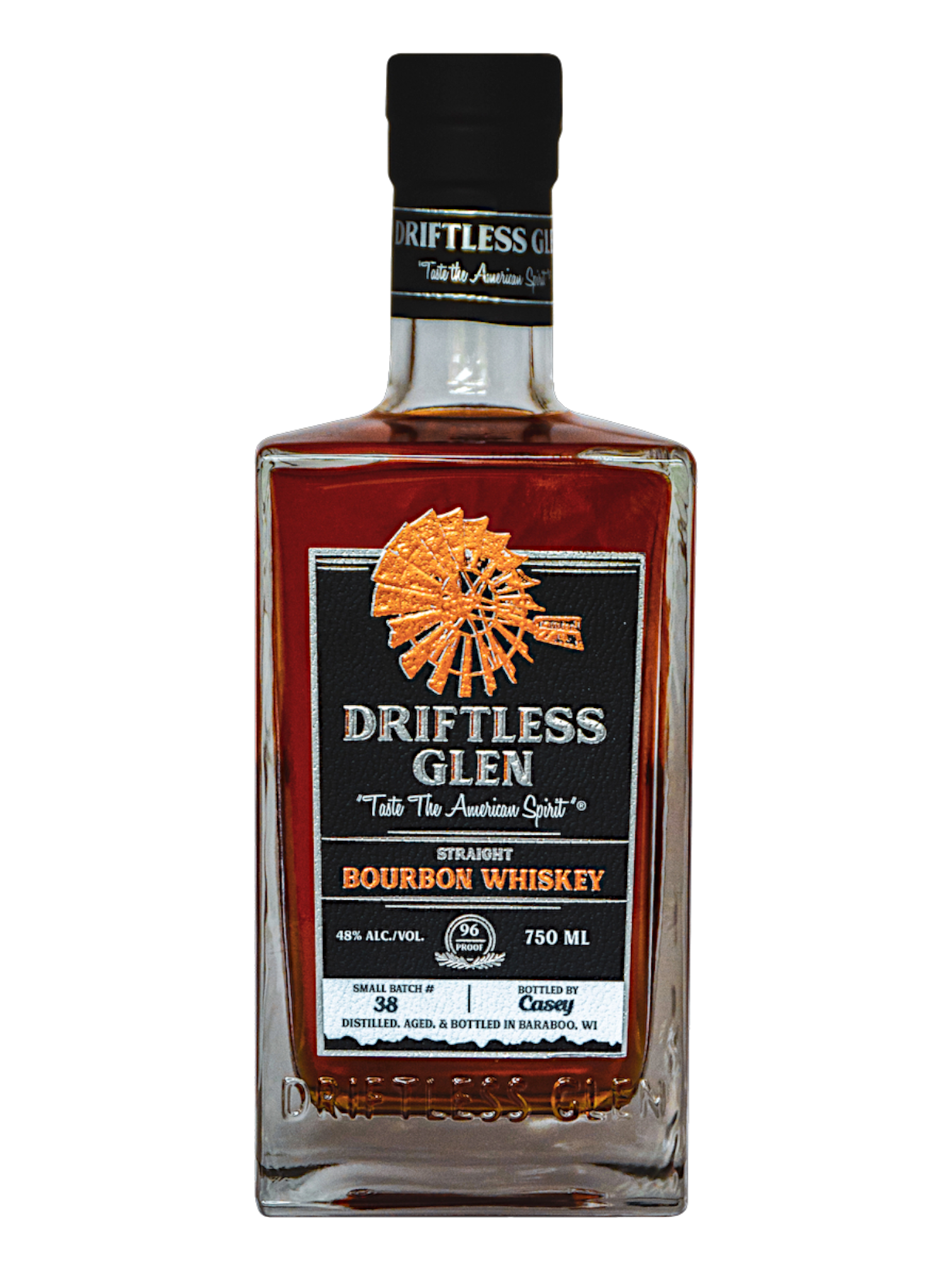 Driftless Glen Straight Bourbon Whiskeyのボトル画像