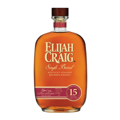 Elijah Craig 15-Year Single Barrel Bourbon Whiskey