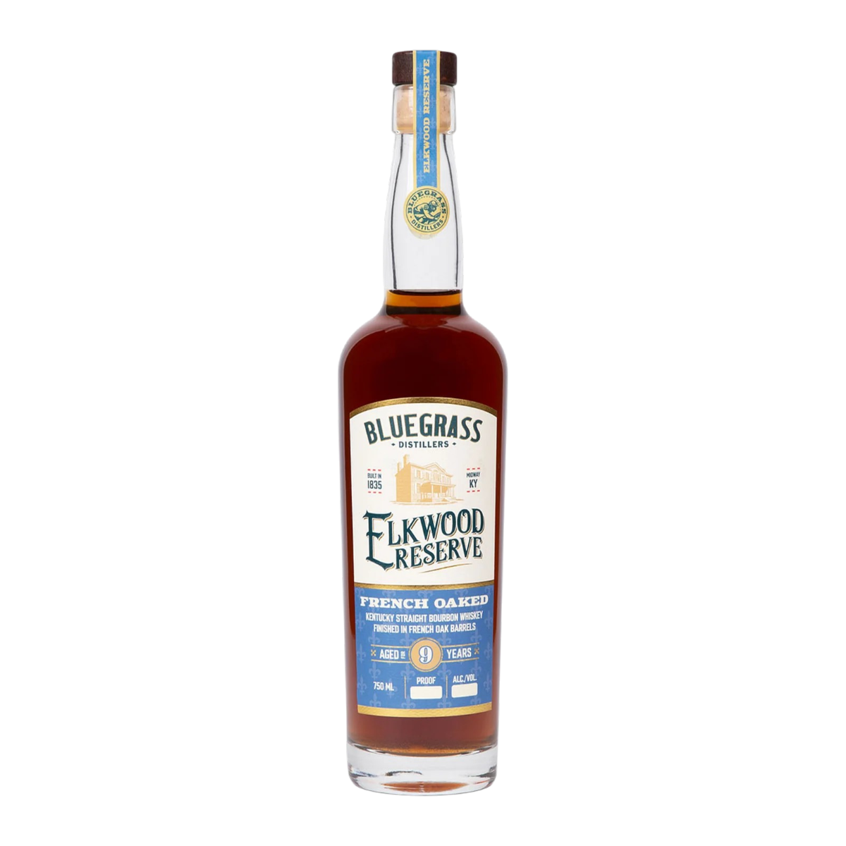 Bluegrass Distillers Elkwood Reserve French Oaked Bourbon