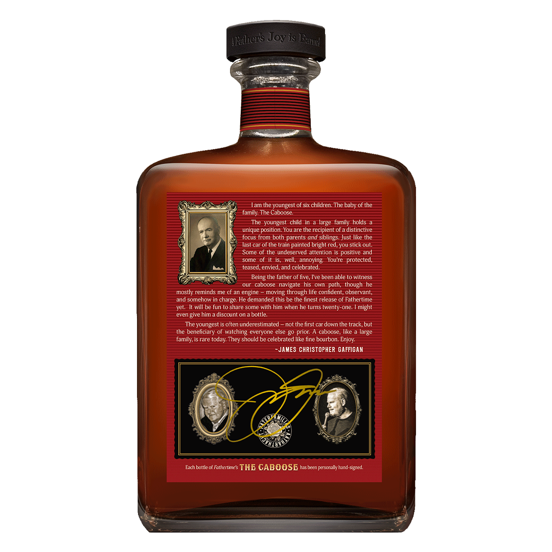 [Pre-order] Fathertime Bourbon “The Caboose” (signed by Jim Gaffigan)