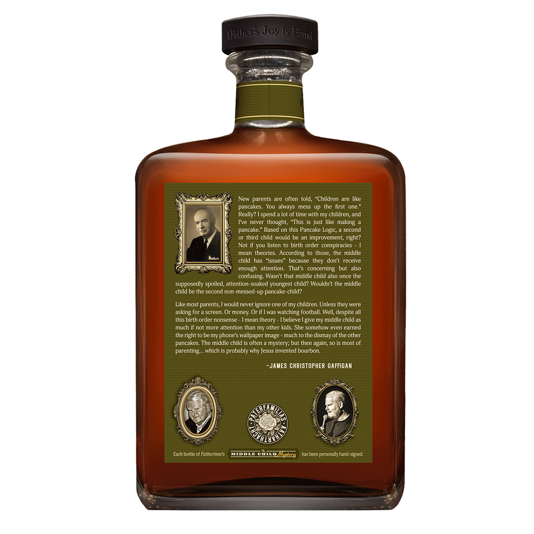 Fathertime Bourbon “Middle Child Mystery” (signed by Jim Gaffigan)