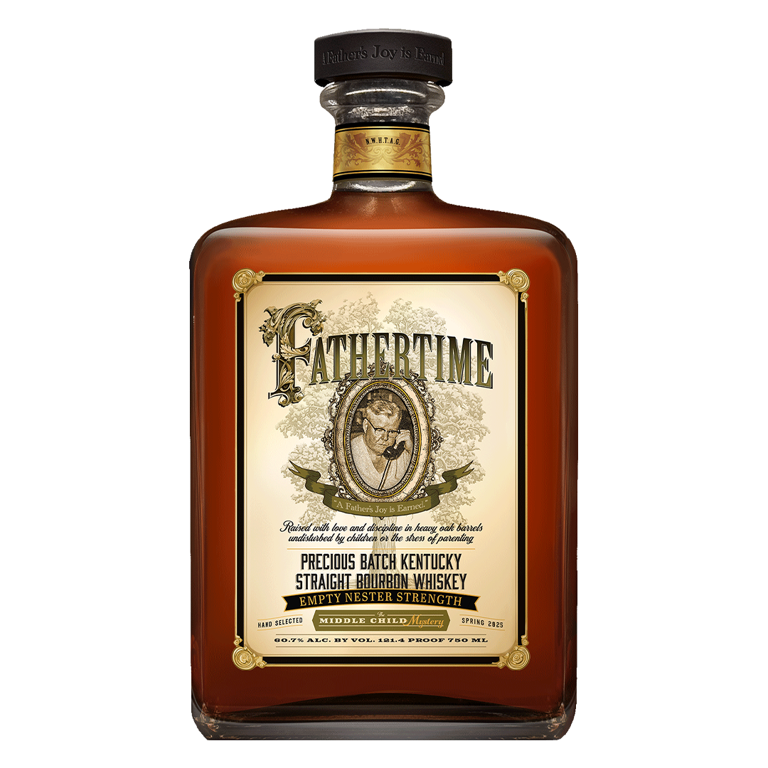 Fathertime Bourbon Empty Nester Strength “Middle Child Mystery” (signed by Jim Gaffigan)