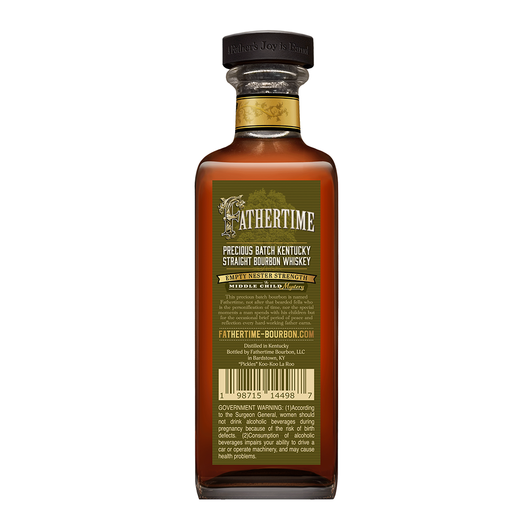 Fathertime Bourbon Empty Nester Strength “Middle Child Mystery” (signed by Jim Gaffigan)