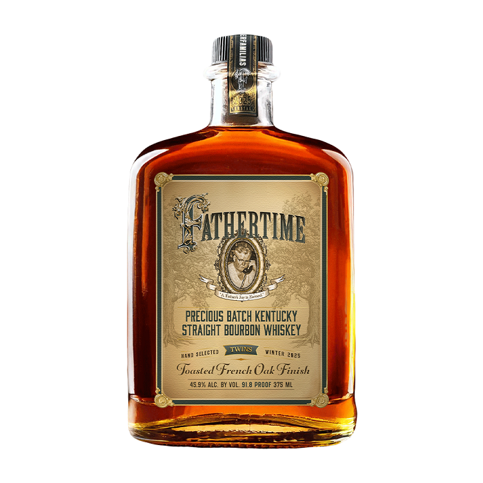 Fathertime Bourbon “Twins” Toasted French Oak Finish (375mL) – Selected by Jim Gaffigan
