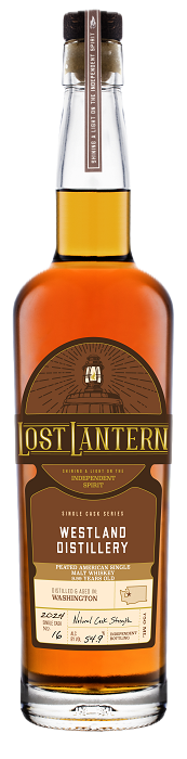 Lost Lantern Fall 2024 Collection: Westland Peated American Single Malt 9.99 Years Old Single Cask