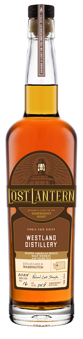 Lost Lantern Fall 2024 Collection: Westland Peated American Single Malt 9.99 Years Old Single Cask