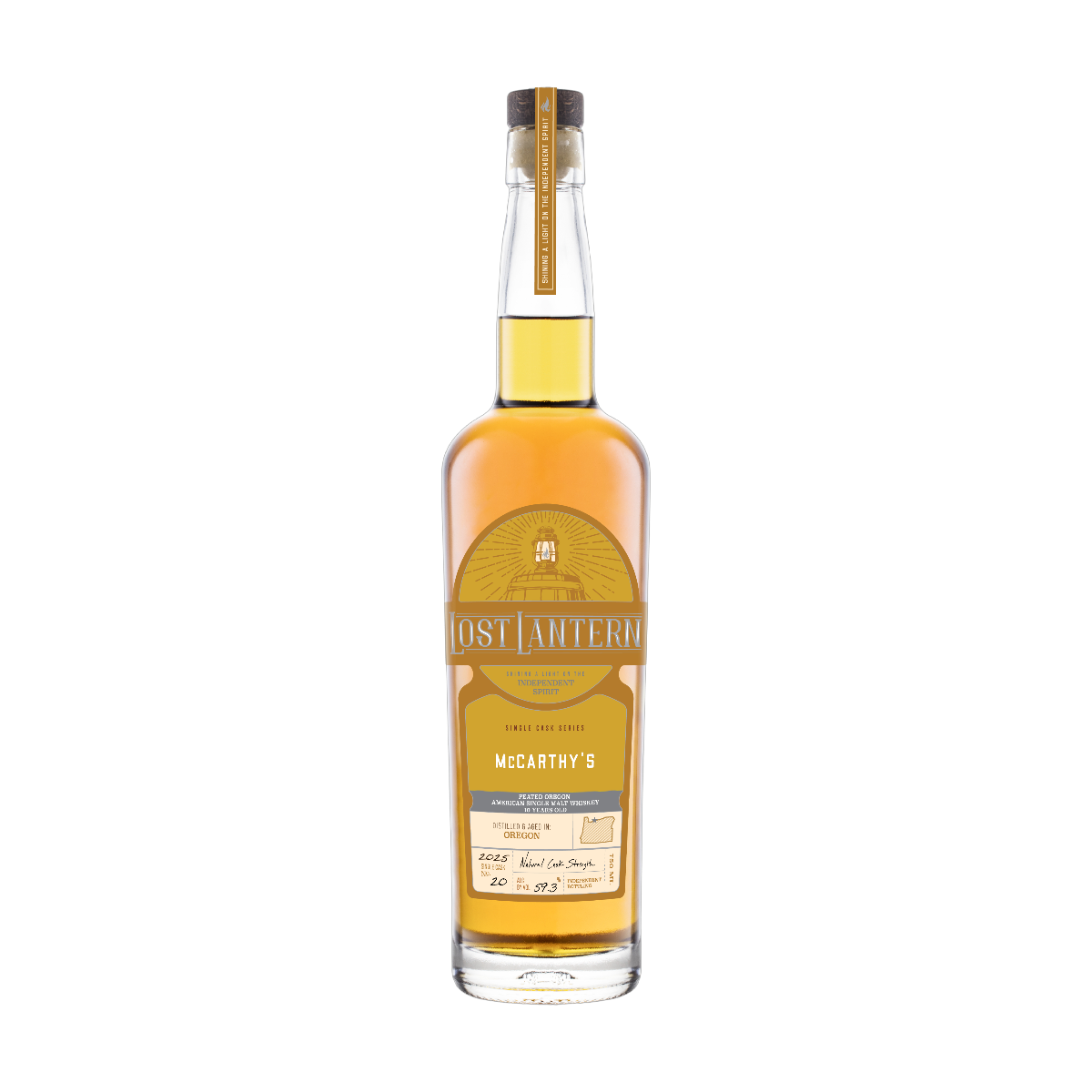 Lost Lantern Fall 2025 Collection: McCarthy’s Peated Oregon Single Malt 10 Years Old
