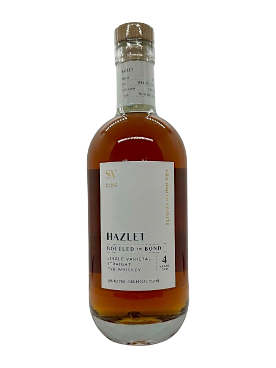 Far North Spirits Hazlet Single Varietal Bonded Rye Whiskey