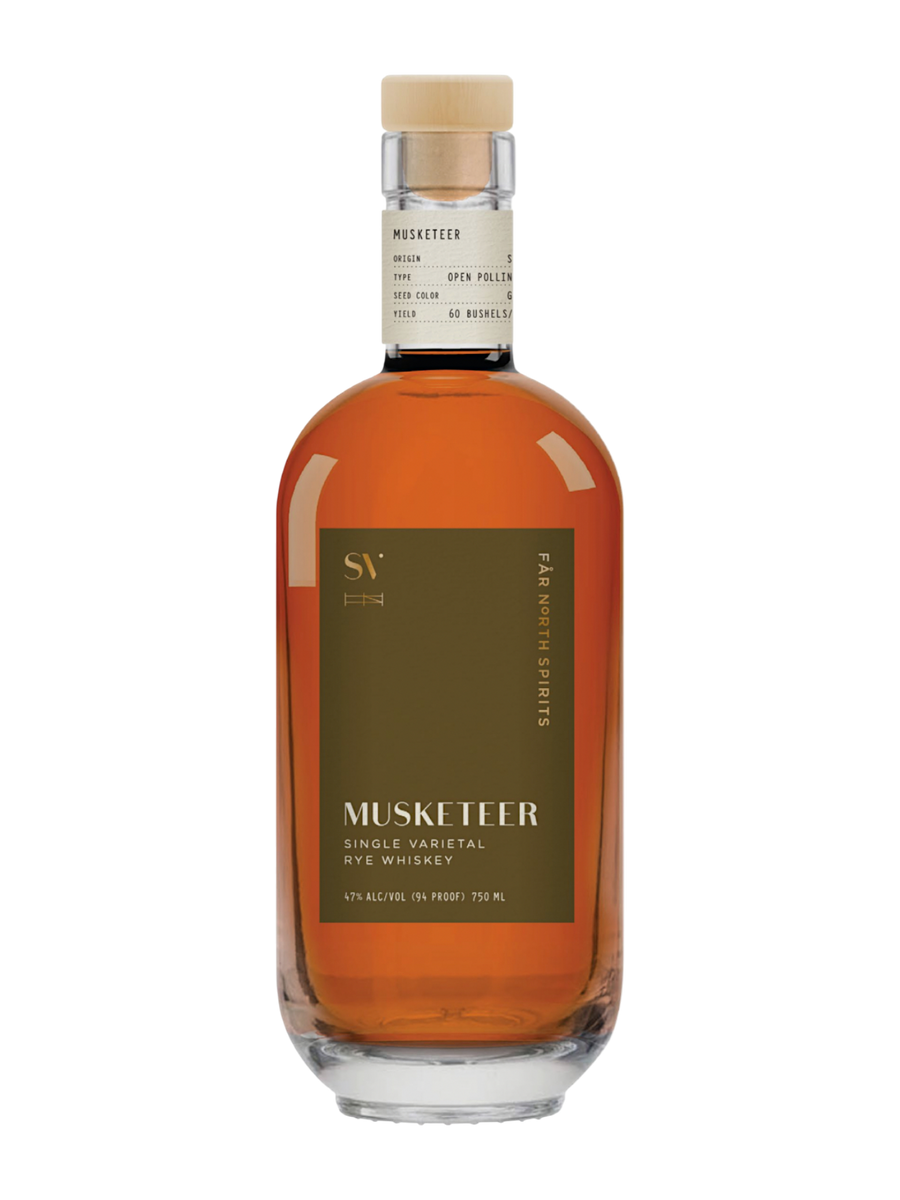 Far North Spirits Musketeer Single Varietal Rye Whiskey