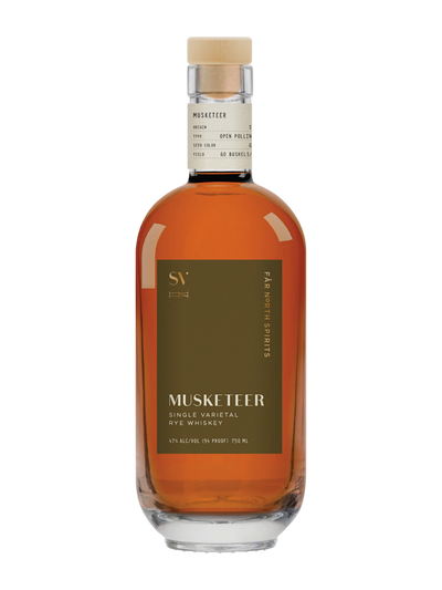 Far North Spirits Musketeer Single Varietal Rye Whiskey