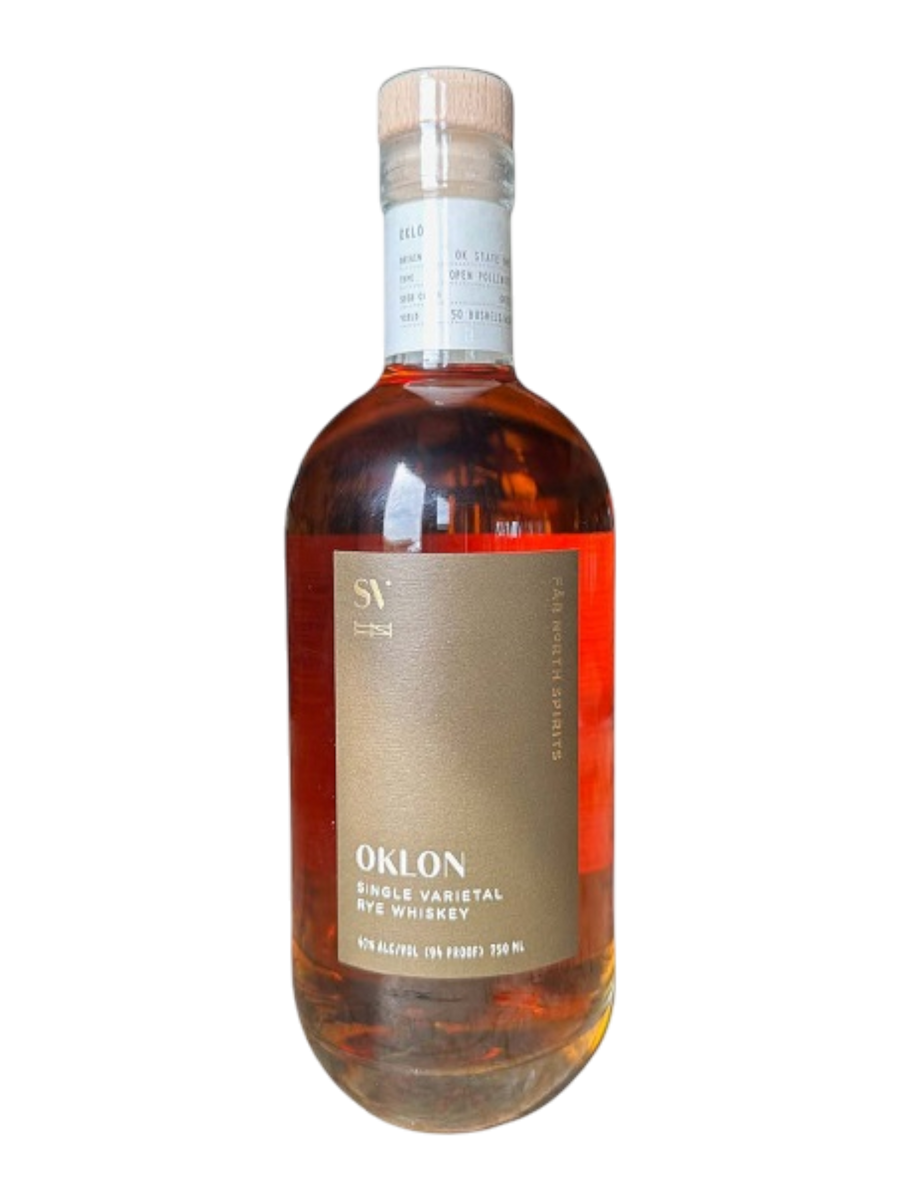 Far North Spirits Oklon Single Varietal Rye Whiskey