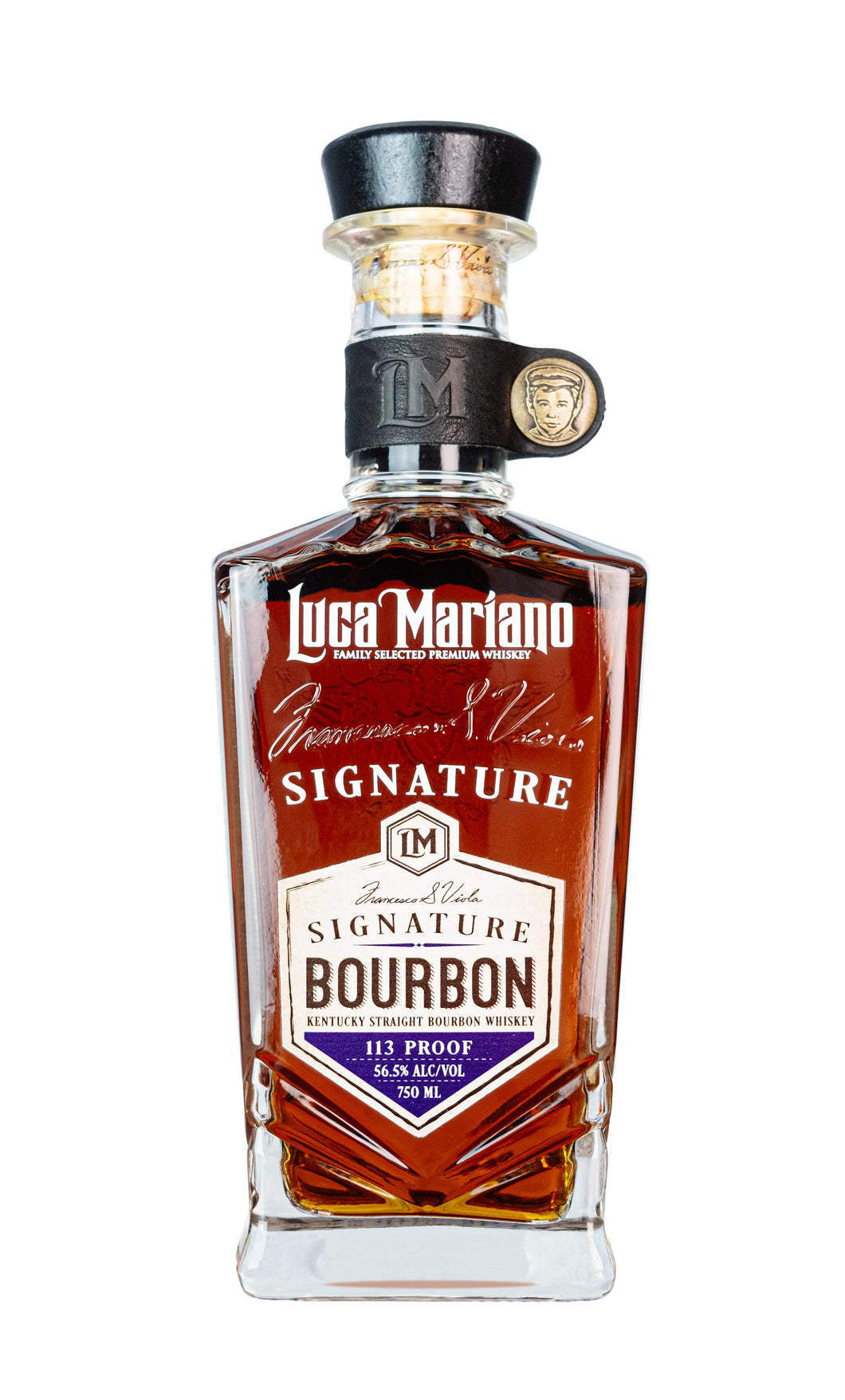 Luca Mariano Distillery Francesco S. Viola Signature Single Barrel Bourbon