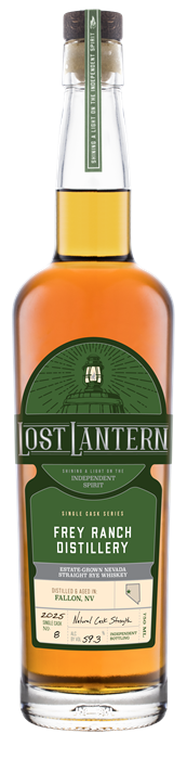 Lost Lantern Summer 2025 Collection: Frey Ranch Estate-Grown Nevada Straight Rye Whiskey