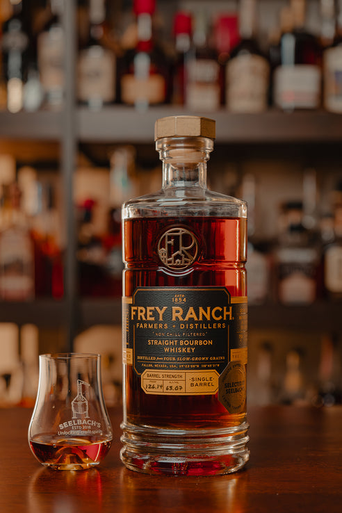 Frey Ranch Five Grain Single Barrel Bourbon #3008 132.06 proof - Selected by Seelbach's
