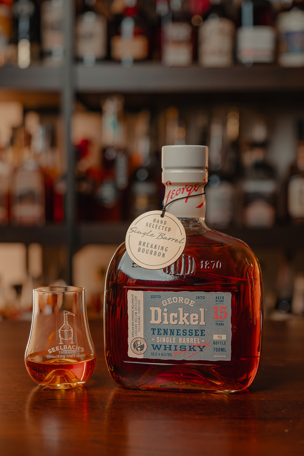 George Dickel Single Barrel 15-Year 50.6% - Selected by Breaking