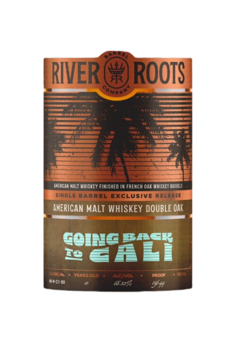 River Roots Barrel Co. "Going Back to Cali" California American Single Malt Whiskey - Selected by Seelbach's