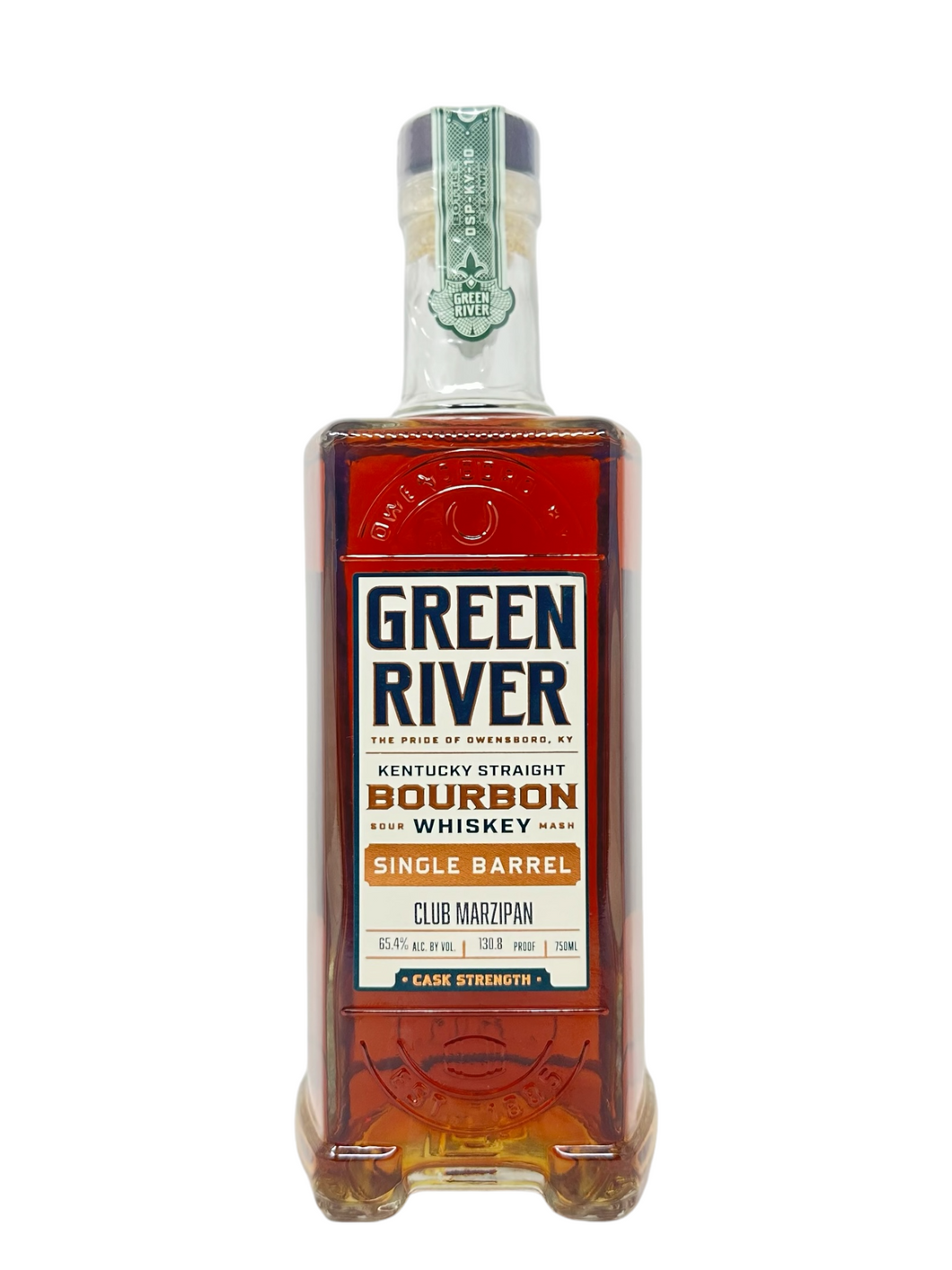 Green River Single Barrel Kentucky Straight Bourbon 130.8 proof - Selected by Club Marzipan