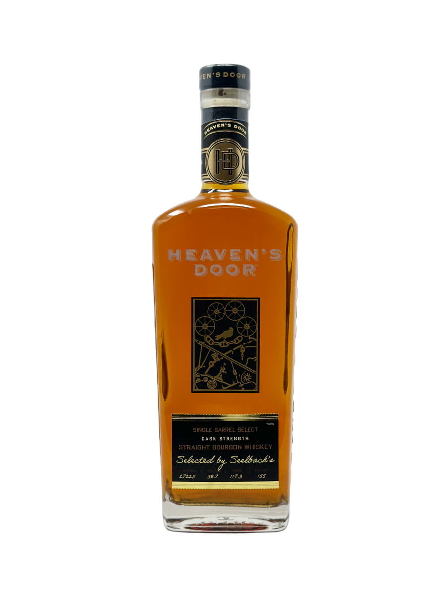 Heaven's Door Single Barrel Bourbon 117.3 Proof #27225 - Selected by Seelbach's