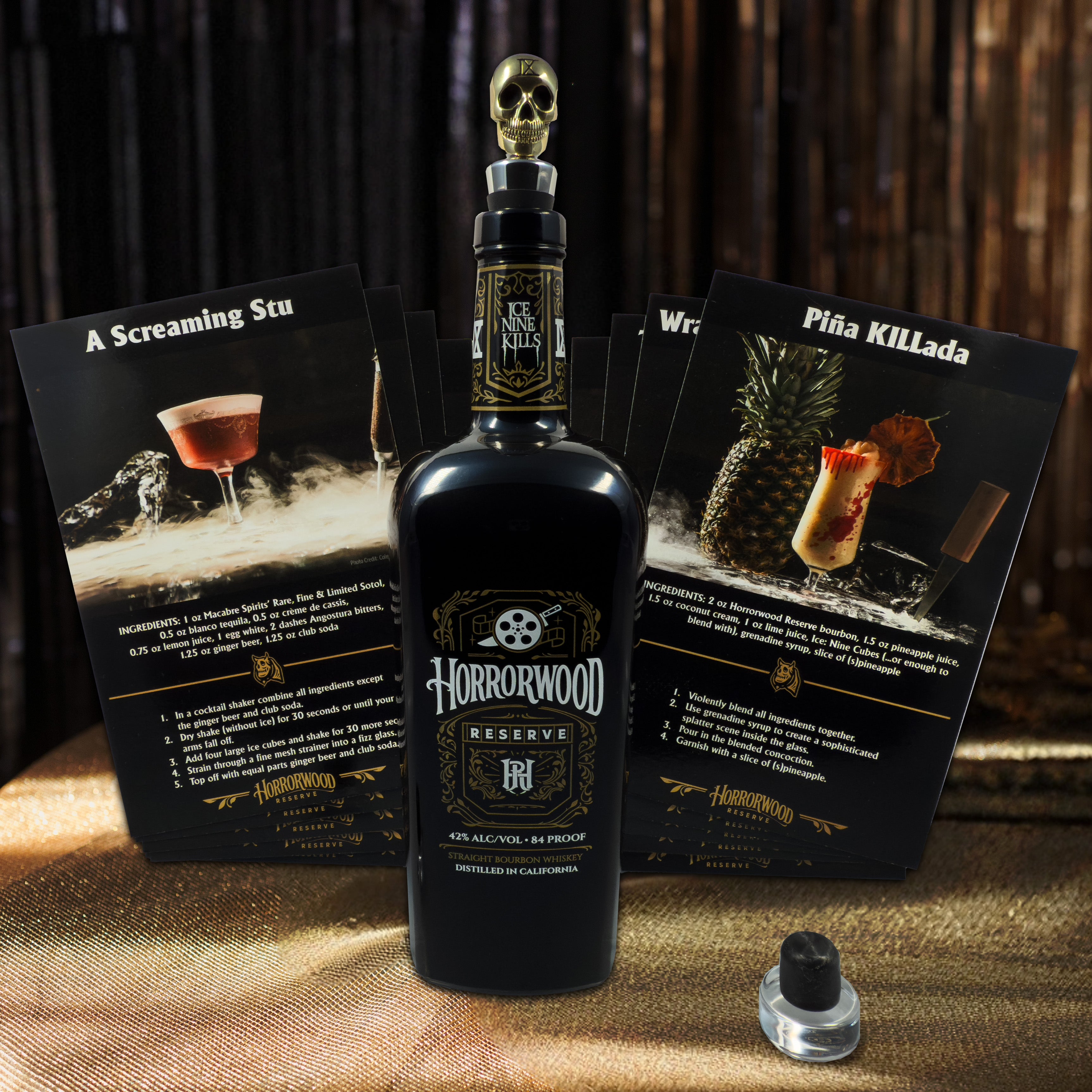 ウイスキー NEVER JUDGE A DRAM BY ITS NAME 700ml INKxMaS Horrorwood Reserve – Seelbach's