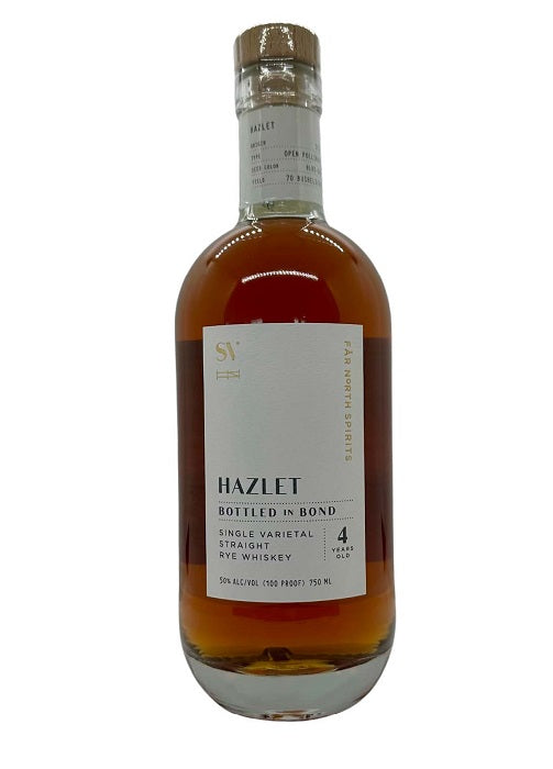 Hazlet Fall Rye Far North Spirits Hazlet Single Varietal Bonded Rye Whiskey – Seelbach's