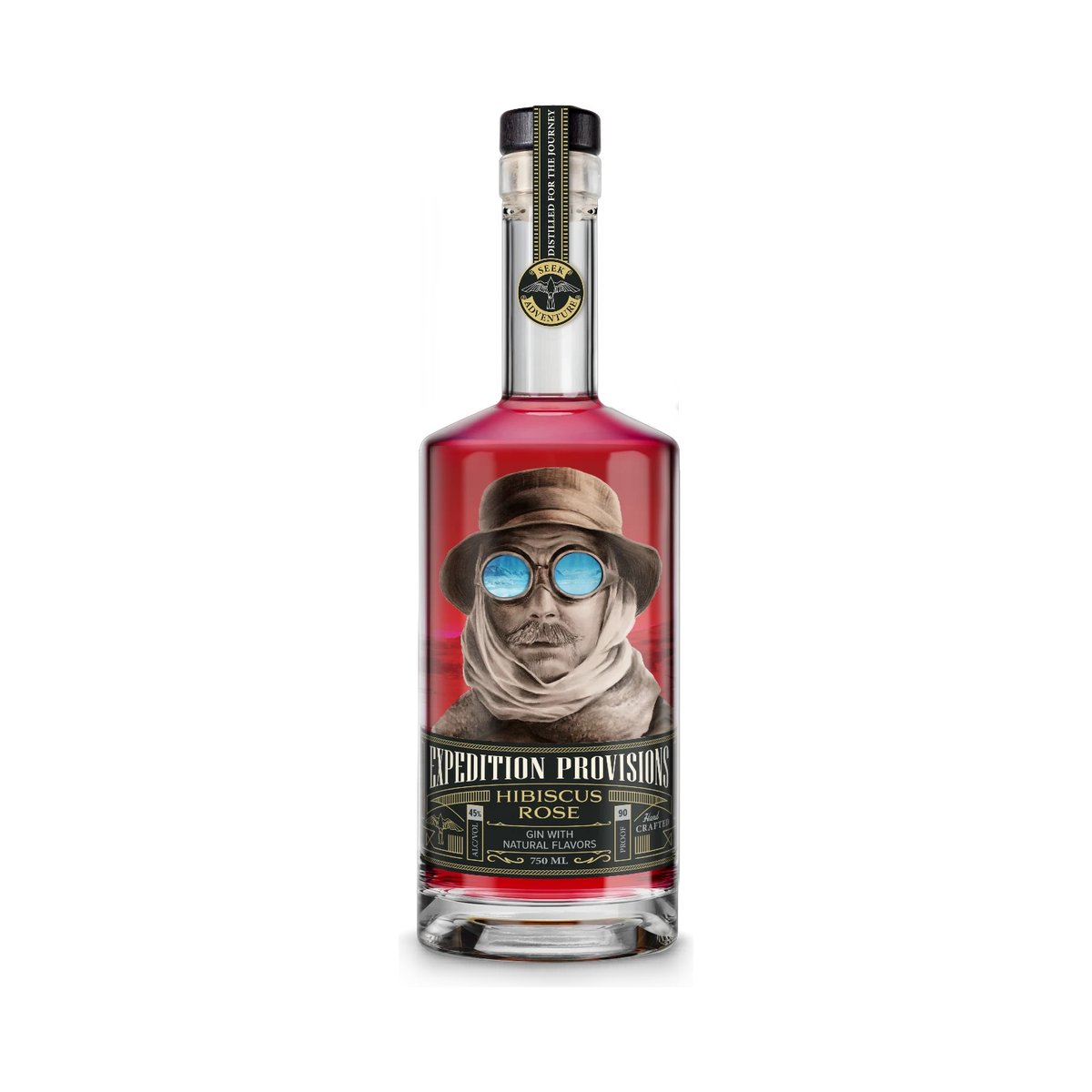 Manifest Distilling Expedition Provisions Hibiscus Rose Gin