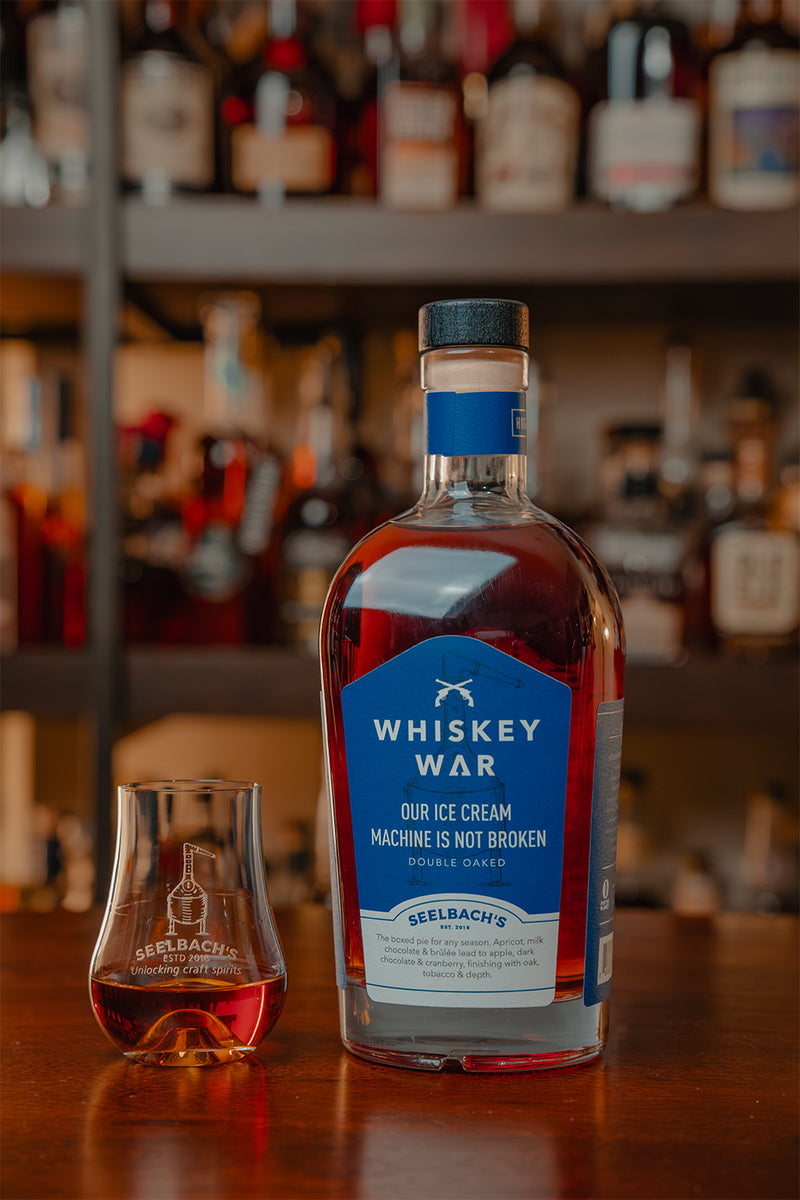 High Bank Whiskey War 100 Proof "Ice Cream Machine" Double Oaked - Selected by Seelbach's