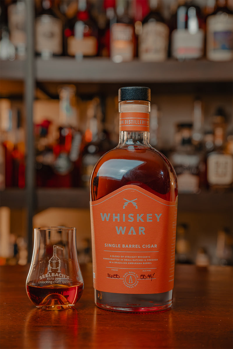 High Bank Whiskey War 116.8 Proof "Fries With That?" Cigar Cask - Selected by Seelbach's