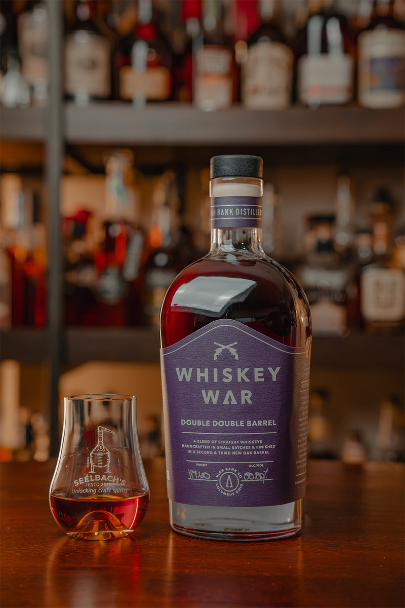 High Bank Whiskey War 117.60 Proof "Daily Double" Double Double Oaked - Selected by Seelbach's