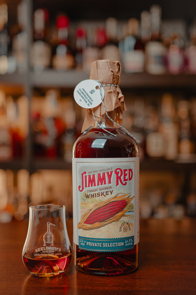 High Wire Jimmy Red Single Barrel Bourbon "Plumfield Farm" #544 123 proof - Selected by Seelbach's