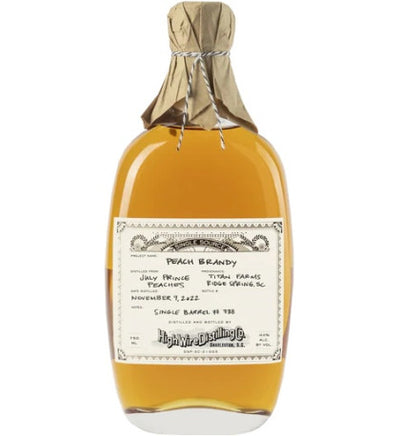 High Wire Distilling Co. Single Source Peach Brandy