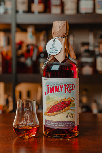 High Wire Jimmy Red Single Barrel Bourbon 123.4 Proof Finished in Cabernet Casks - Selected by Seelbach's