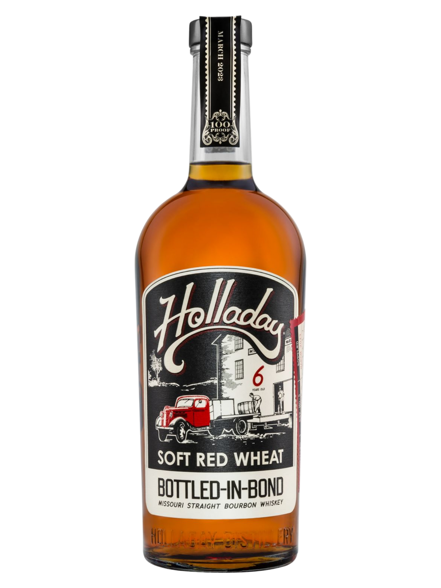 Holladay Soft Red Wheat Bottled In Bond 6 Year Old Straight Bourbon